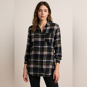 American Eagle Ahh-Mazingly Soft Plaid Boyfriend Shirt Women’s S | Preppy Skater